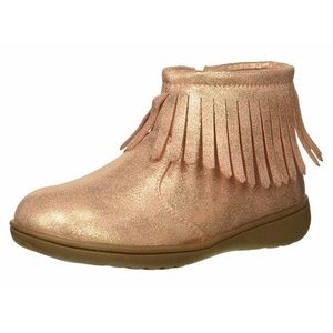 Carter’s Rose Gold Fringe Boots